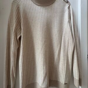 Calvin Klein Tan Knit Pullover